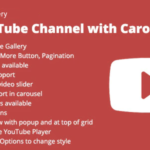 WPBakery YouTube Channel with Carousel Addon